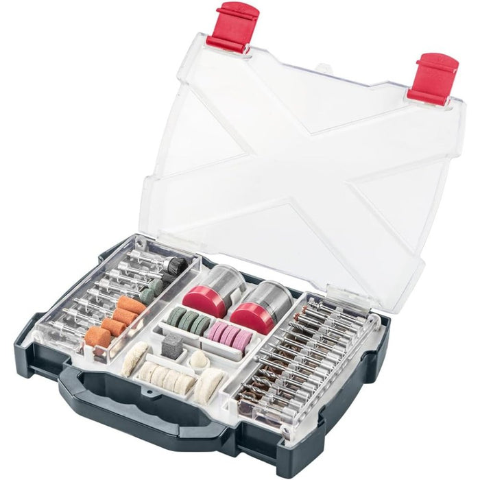 Topex 55h084 set di accessori pe per mini trapano 99 pezzi ds