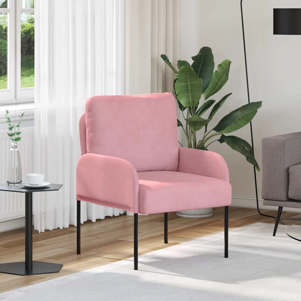 Divani con cuscino 55cm Rosa Legno compensato