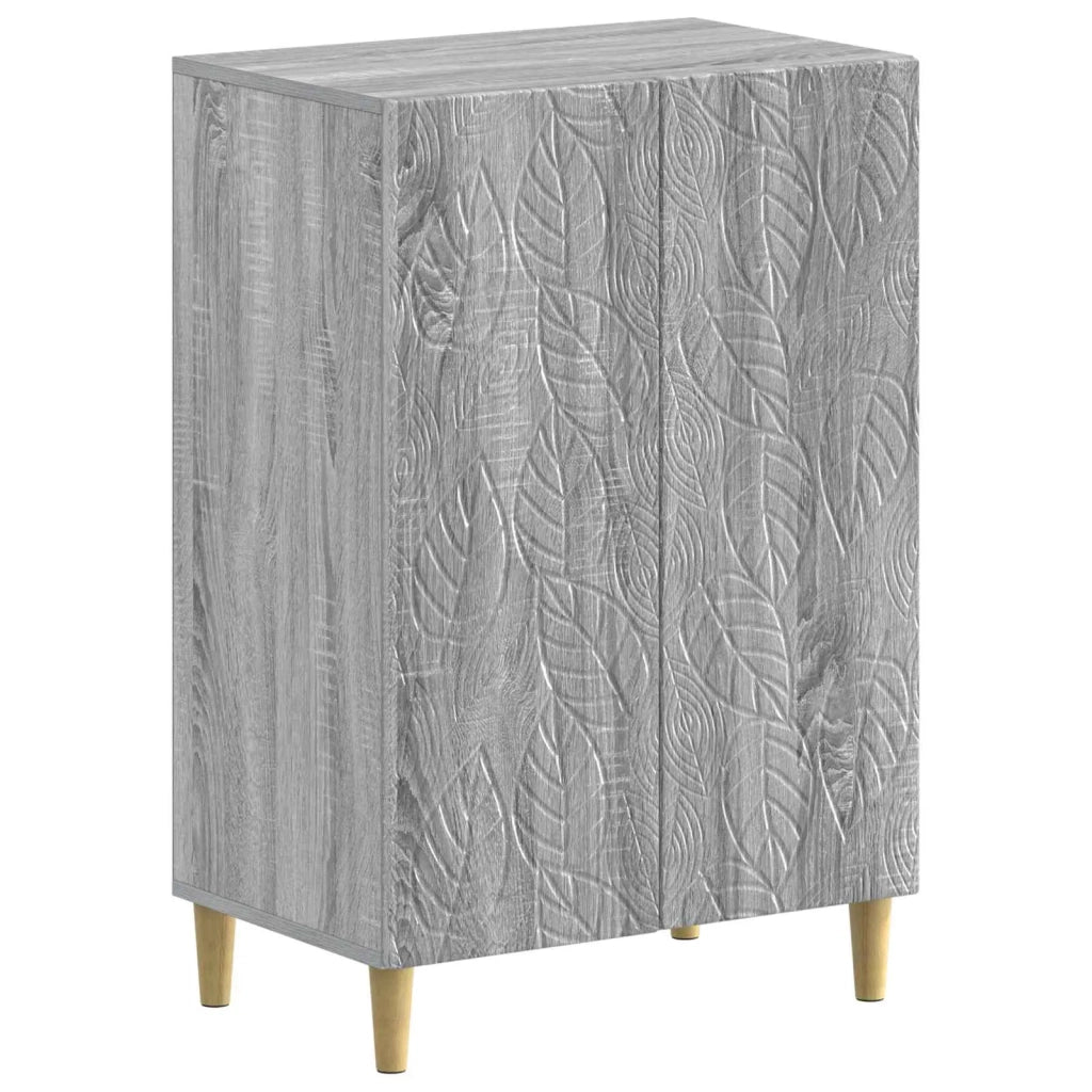 Mobile per scarpe DELFT 59,5 x 39,5 x 90 cm Sonoma grigio 897091
