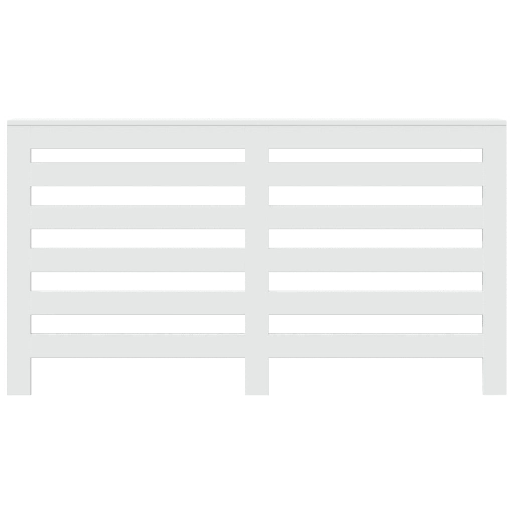 Copertura Termosifone Bianca 149x20x82 cm Legno Multistrato 852699