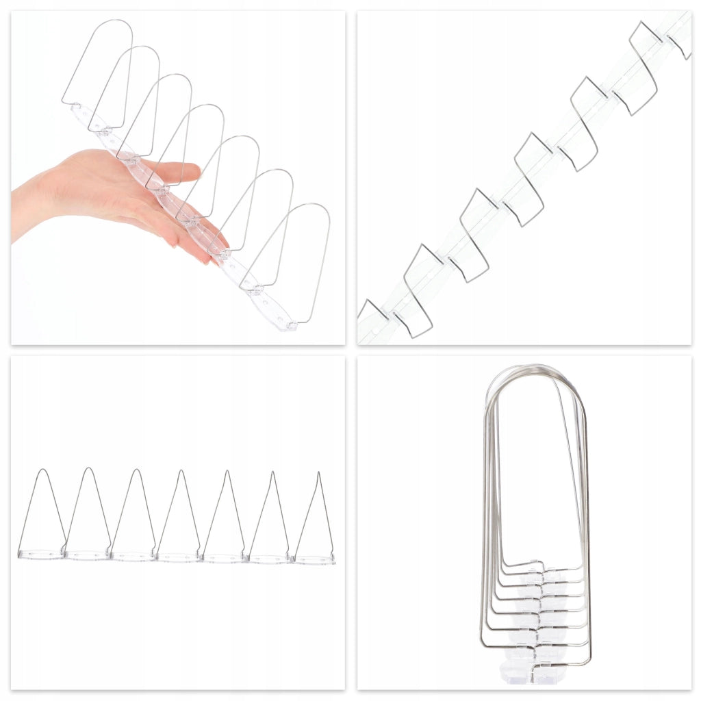Spirali KADAX per uccelli, piccioni, dissuasori anti-uccelli, piccioni, corvi, 3M, 9 pezzi