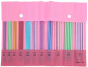 Set di Aghi per Maglia 55 pezzi - Aghi a Doppio Punto Colorati in Metallo - Progettazione Ergonomica - Materiale in Alluminio - Adatto per Principianti - Ideale per Progetti di Maglia Piccoli - Maglia