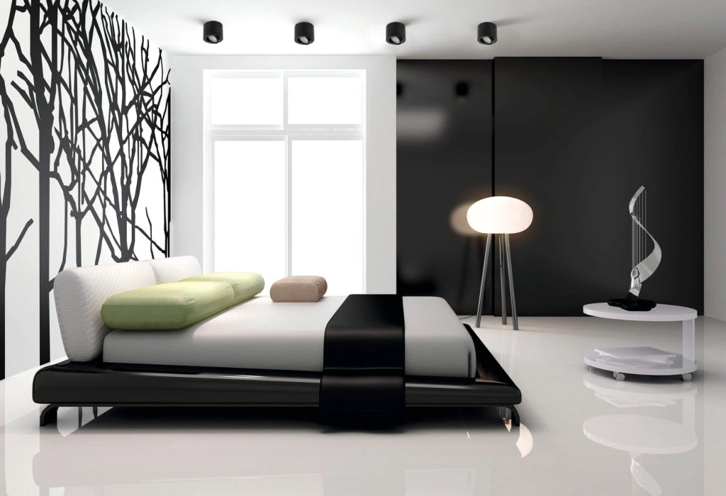Spot soffitto nero tondo Ø8 orientabile GU10 10W Kanlux