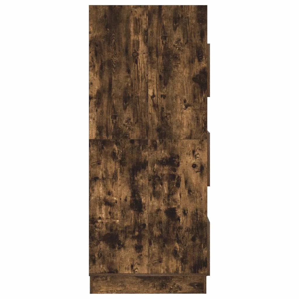 Mobile da lavanderia con porta Rovere fumé 50 x 68 x 162 cm 3422796