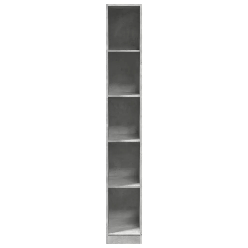 Armadio Grigio Cemento 30x50x200 cm in Legno tecnico 3307705