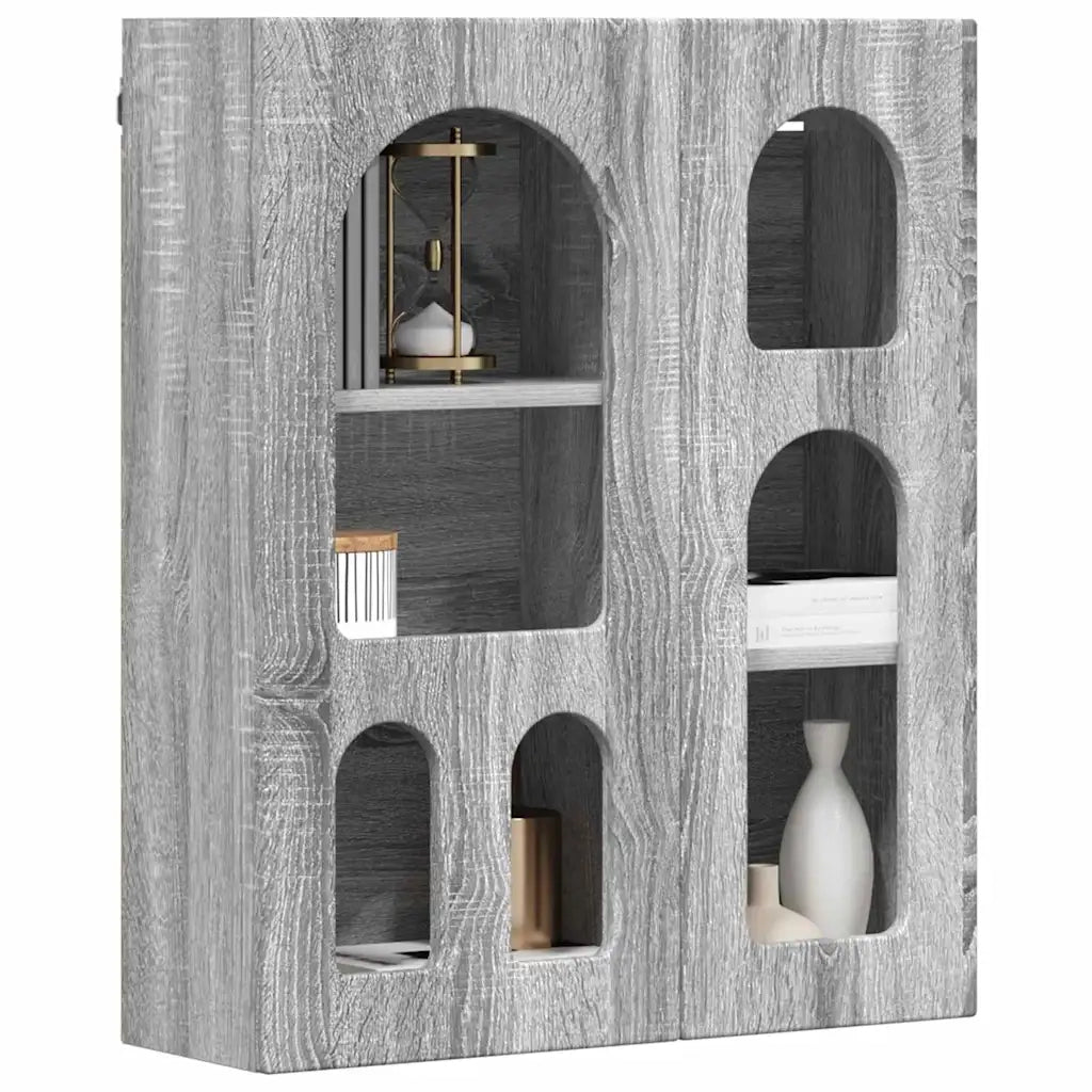 Armadio pensile con lo scaffale Grigio Sonoma 59 x 20 x 71.5 cm CFW7230212