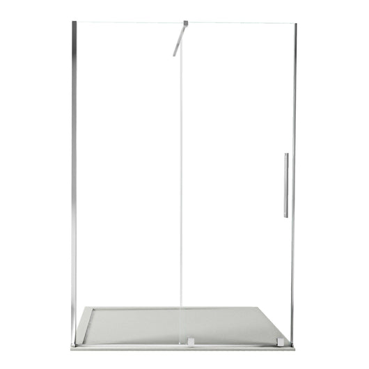 Porta Parete Doccia 140 cm 1 anta Scorrevoli senza Profili in Cristallo trasparente 8mm H200 Bonussi Uriel