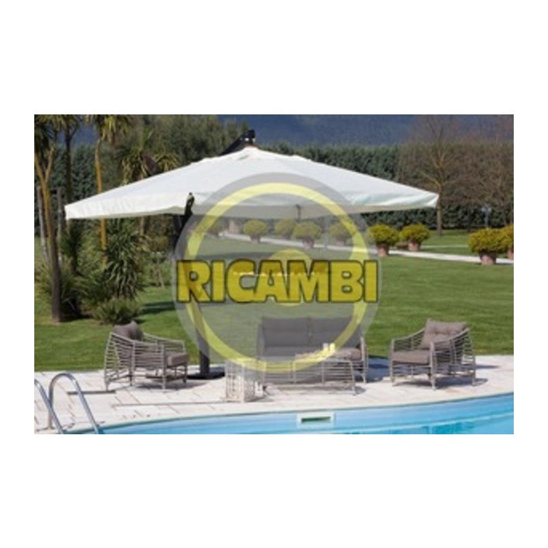 R STECCA P/OMBRELLONE DEC ALL NERO 20X30MM  90CM