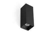 KOV 2L Lampada da parete piazza nero 3000K 34ø/34ø