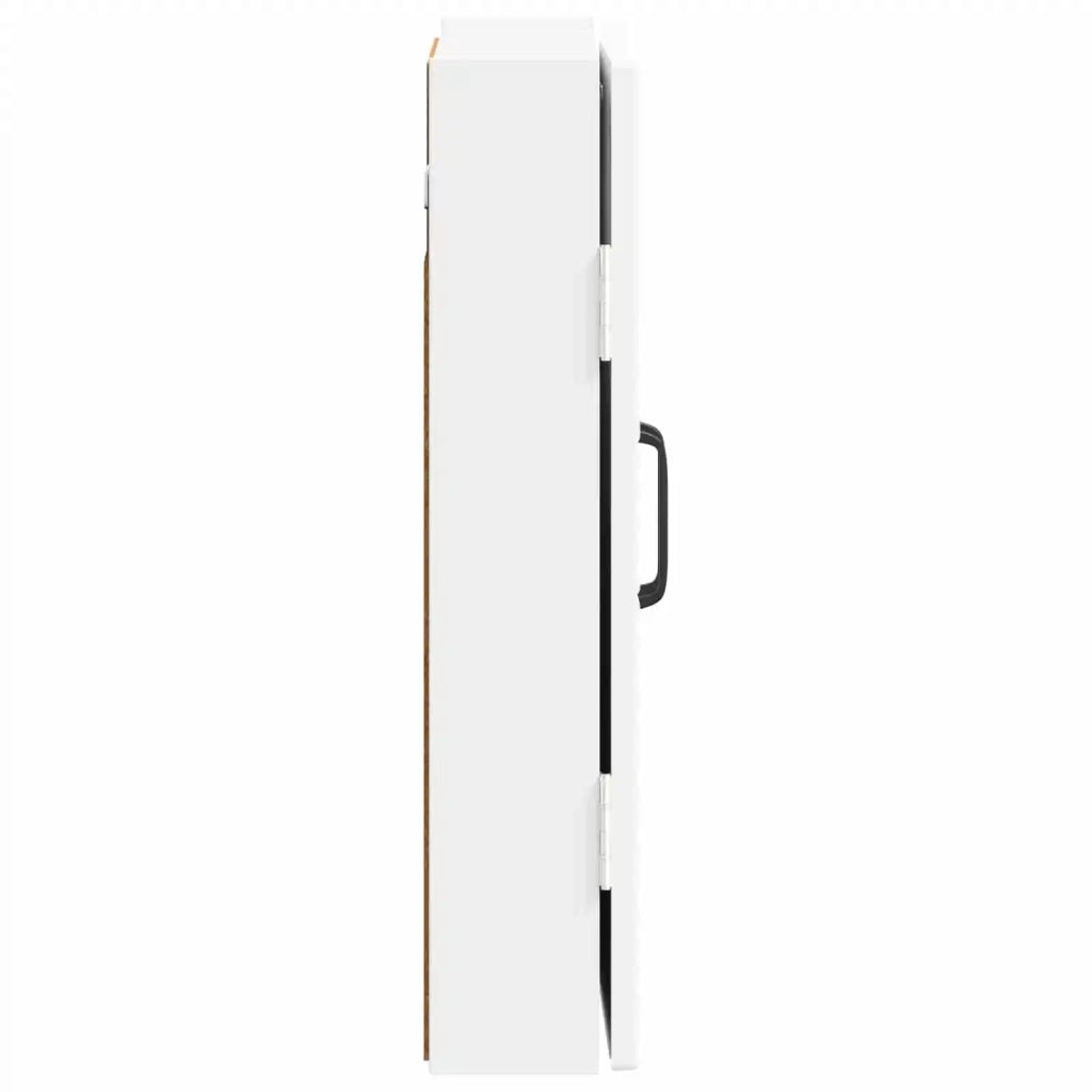 Armadio per Dartboard UTRECHT Bianco Lucido 897769