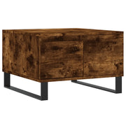 Tavolino da salotto | Tavolino da caff¨¨ | Tavolino da Soggiorno Rovere Fumo 55x55x36,5 cm Legno Multistrato