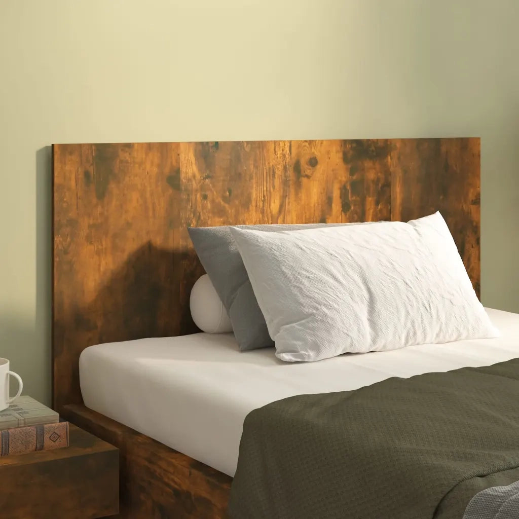 Testiera | Testata Letto Rovere Fumo 120x1,5x80 cm in Legno Multistrato