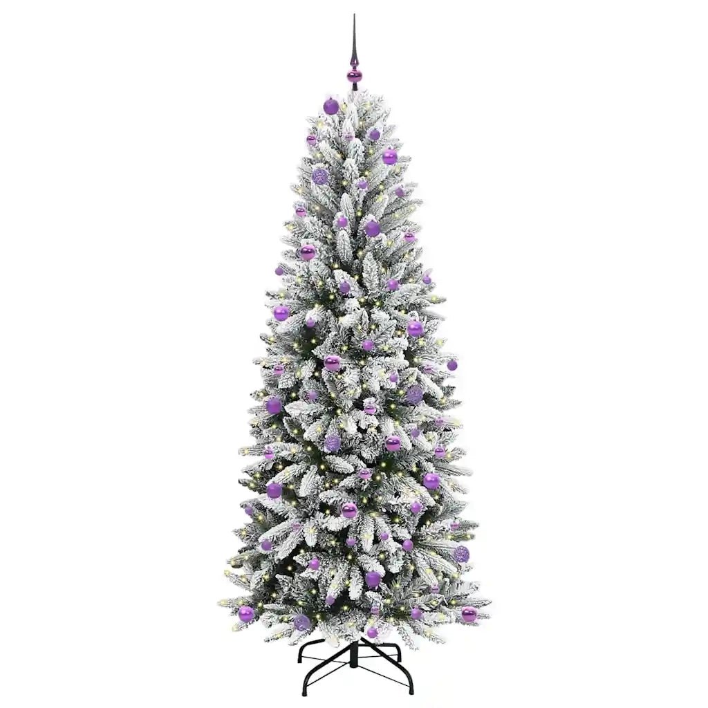 Albero di Natale | Decorazioni natalizie artificiale con 300 LED Bianco 240 cm