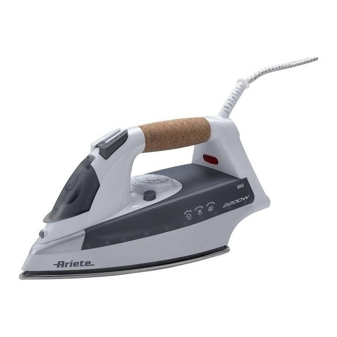 Ariete 6232 Ferro da stiro a secco e a vapore Acciaio inossidabile Grigio 2200 W