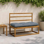 Cuscini per Panchina a 2 Pezzi VIANEN 100% Poliestere Blu 952425