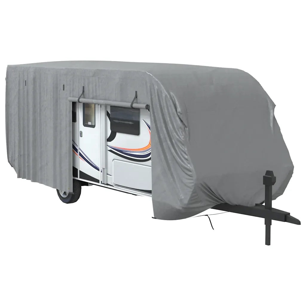 Telo per Roulotte Grigio 732x250x220 cm in Tessuto Non Tessuto