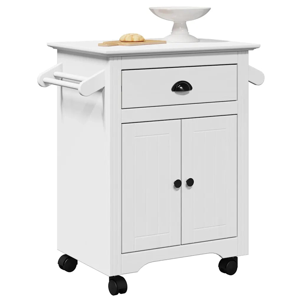 Carrello da Cucina BODO Bianco 72x45x80 cm CFW8551227