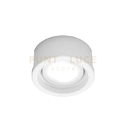 FILIATRA faretto Incasso 1 Luce bordo Bianco attacco GX53 d.8cm in gesso