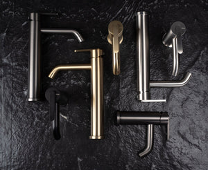 Rubinetto Da Bagno Rea Ontario Gun Grey