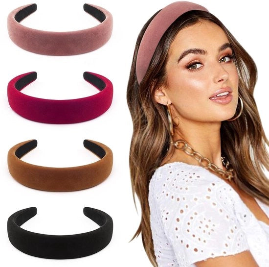 Cintura capelluta morbida velluto - Cintura per donne - Accessori capelli - Antiscivolo - Progettata per comfort - Cintura capelluta