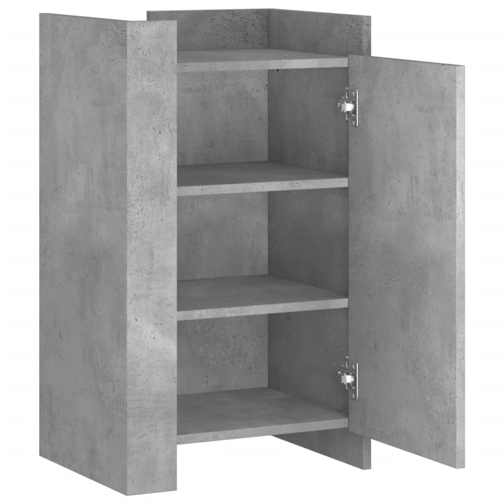 Buffet credenza cassettiera armadio mobile contenitore organizer per cucina soggiorno salotto 45 x 35 x 75 cm legno ingegnerizzato grigio 02_0031940