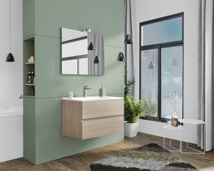mobile bagno new splash cm.80 rovere grigio cod:ferx.3521