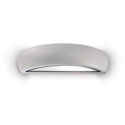 Lampada Da Parete Giove Ap1 Grigio Ideal-Lux