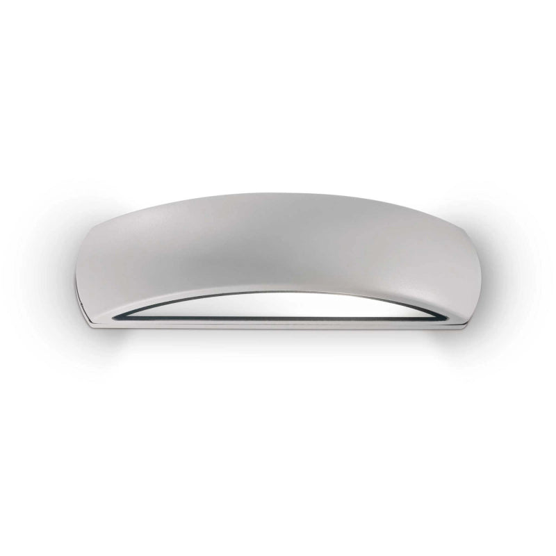 Lampada Da Parete Giove Ap1 Grigio Ideal-Lux