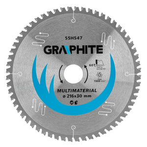 Topex 55h547 lame per seghe circ rcolari con punte hm 216 x 30 mm