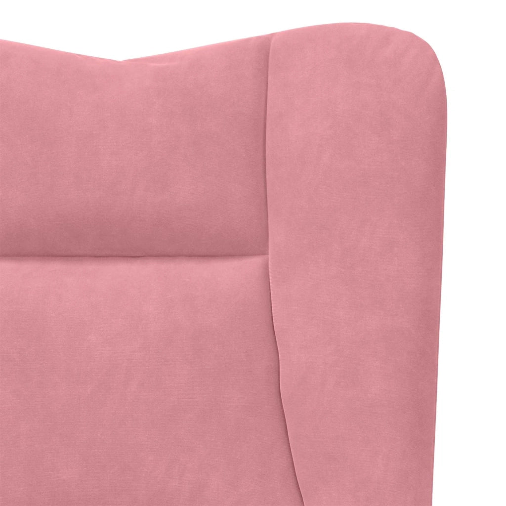 poltrona Rosa 63 x 67 x 94 cm Velluto 42001807