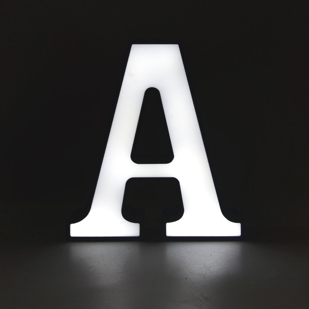 DECORAZIONE LUMINOSA LED A BATTERIA LETTERA A - IDEALE PER EVENTI COMPLEANNI E DECORAZIONI PER LA CASA