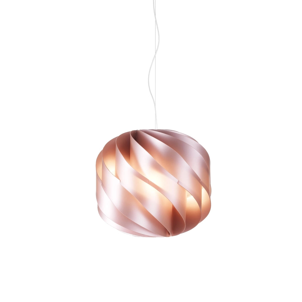 Sospensione Moderna Globe Polilux ® Pink Metal E Metallo Cromo 1 Luce E27 D40Cm