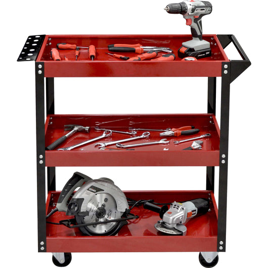 Carrello Portautensili Officina a 3 Ripiani