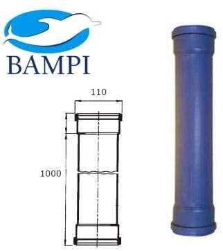 Tubo Per Scarico 110X2000 Mm - Bampi