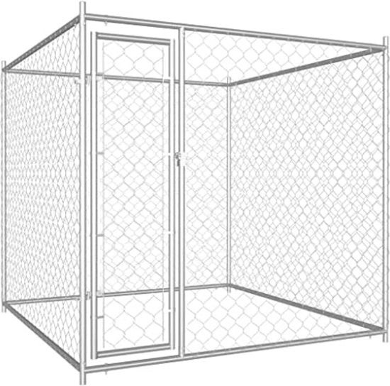Recinzione Cani Esterna - Recinzione Cani Grandi - Recinzione Cani per Esterno - 193 x 193 x 185 CM