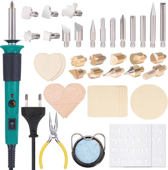 Kit di verniciatura a sorgere con regolazione di temperatura e punte intercambiabili - Ideale per progetti in legno 

Modello: 123456
Codice prodotto: 789012
Temperatura massima: 420°C
Temperatura minima: 200°C
Potenza: 60W
Peso: 0,5 kg