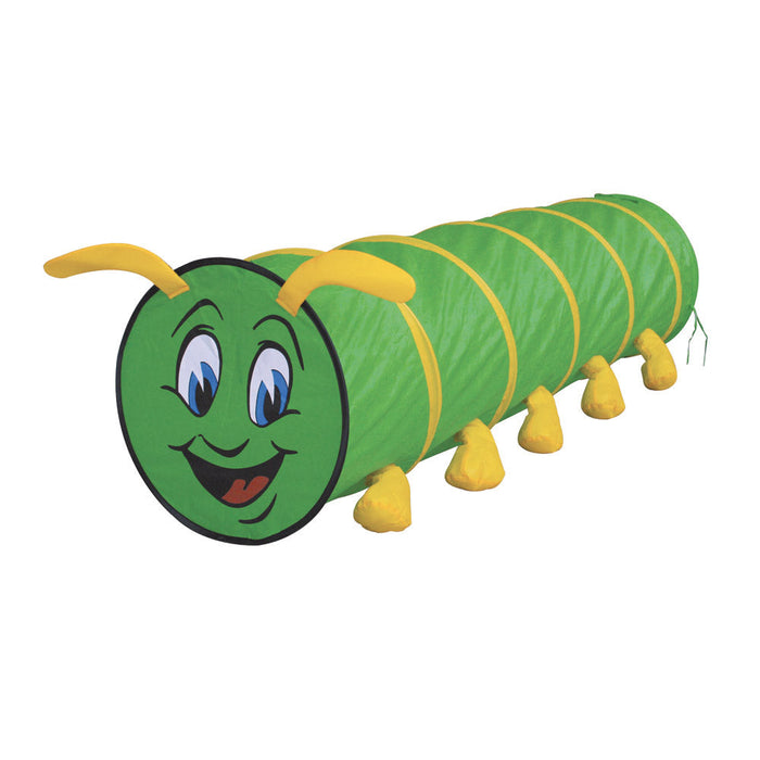 Tunnel da Gioco Ø 46x180 cm Pop-Up per Bambini Bruco Verde