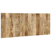 vidaXL Testiera 200 cm in Legno Massello di Mango Grezzo