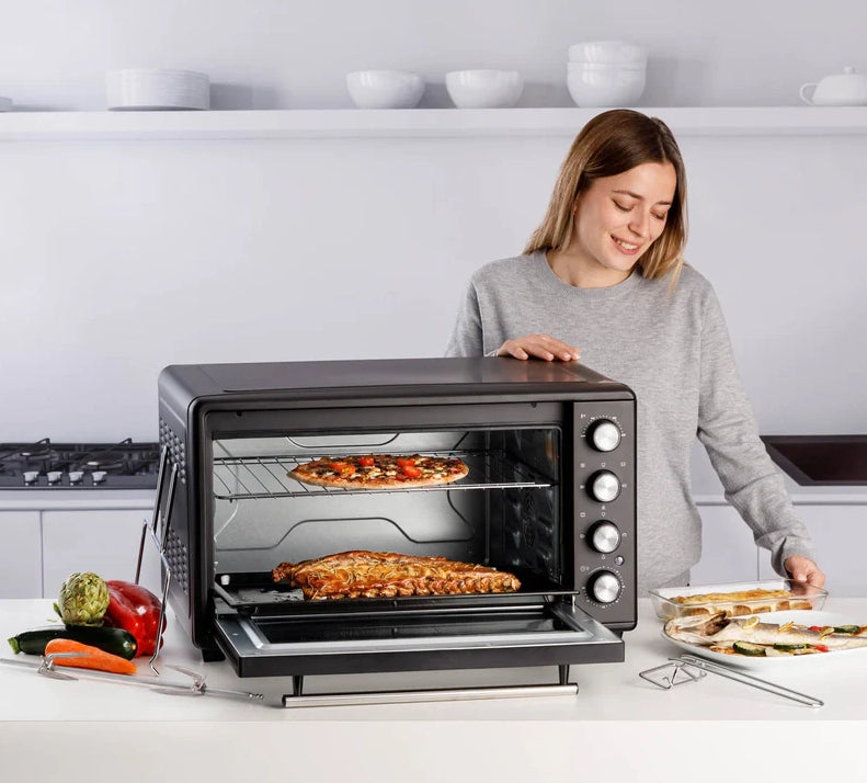 Taurus horizon 60 forno elettrico ventilato 60 litri, 2000w, 15 funzioni