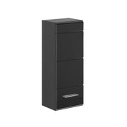 Colonna mezza altezza per bagno – Nero lucido – KLEANKIN