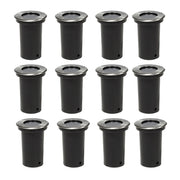 Set di 12 luci decorative da incasso rotonde 2402091