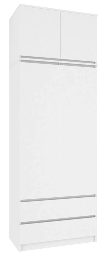 Sopralzo per armadio AKORD S90 Bianco 90 cm 2 ante 90x51x55 cm