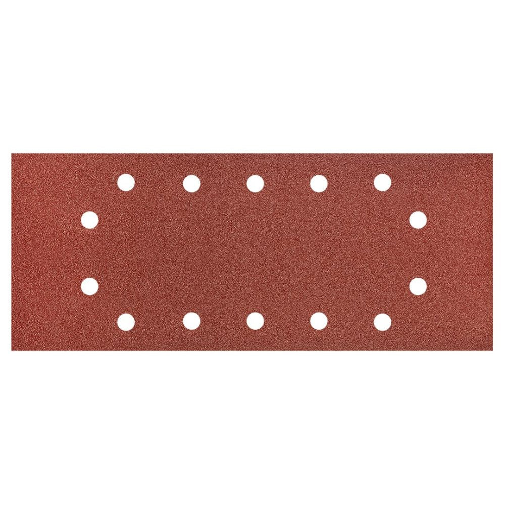 Topex 55h730 carta levigante 115 15 x 280 mm k80 set 5 pezzi c ds