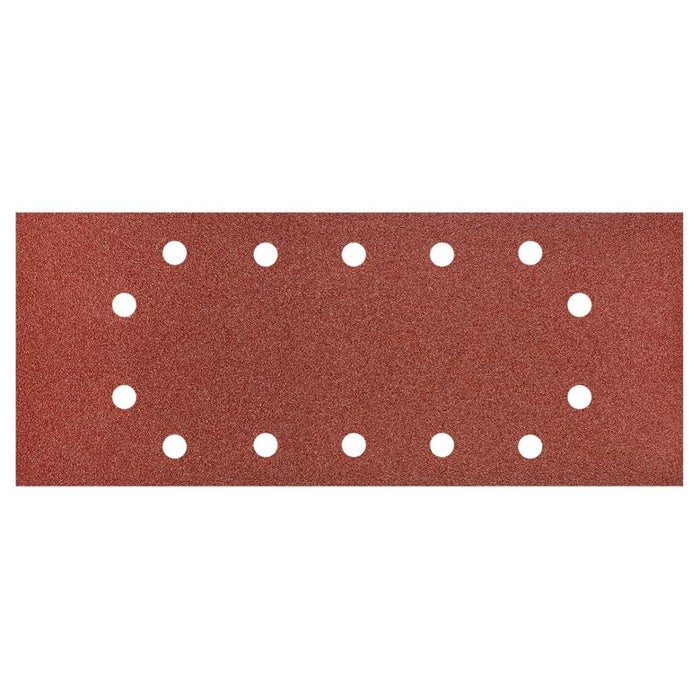 Topex 55h730 carta levigante 115 15 x 280 mm k80 set 5 pezzi c ds