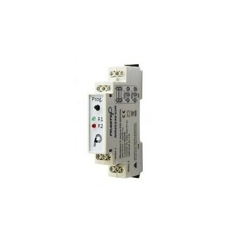 RICEVITORE RADIO 433,920 MHZ 230 V 2 RELÈ PRASTEL MR2E230-DIN AUTOMAZIONE NUOVO