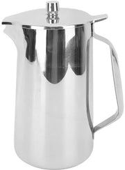 Bidone acqua 2 litri - Materiale in acciaio inossidabile - Con coperchio - Maniglia - Duraturo - Grande capacità - Resistente alla corrosione - Contenitore