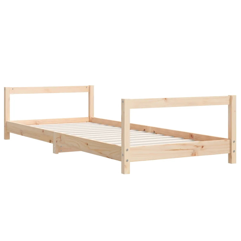 Giroletto per Bambini 80x200 cm in Legno Massello di Pino 834390