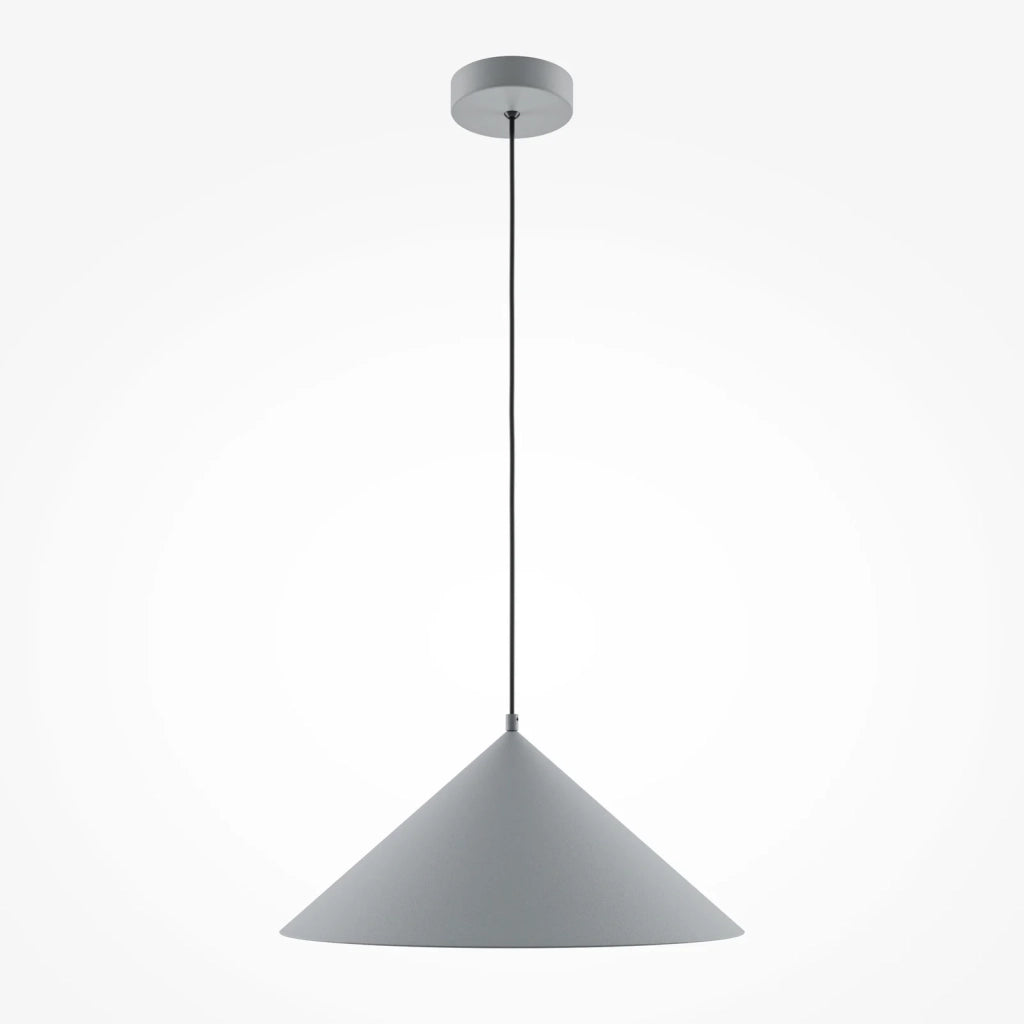 Maytoni Lampadario moderno Basic colors 1 luce E27 grigio metallo