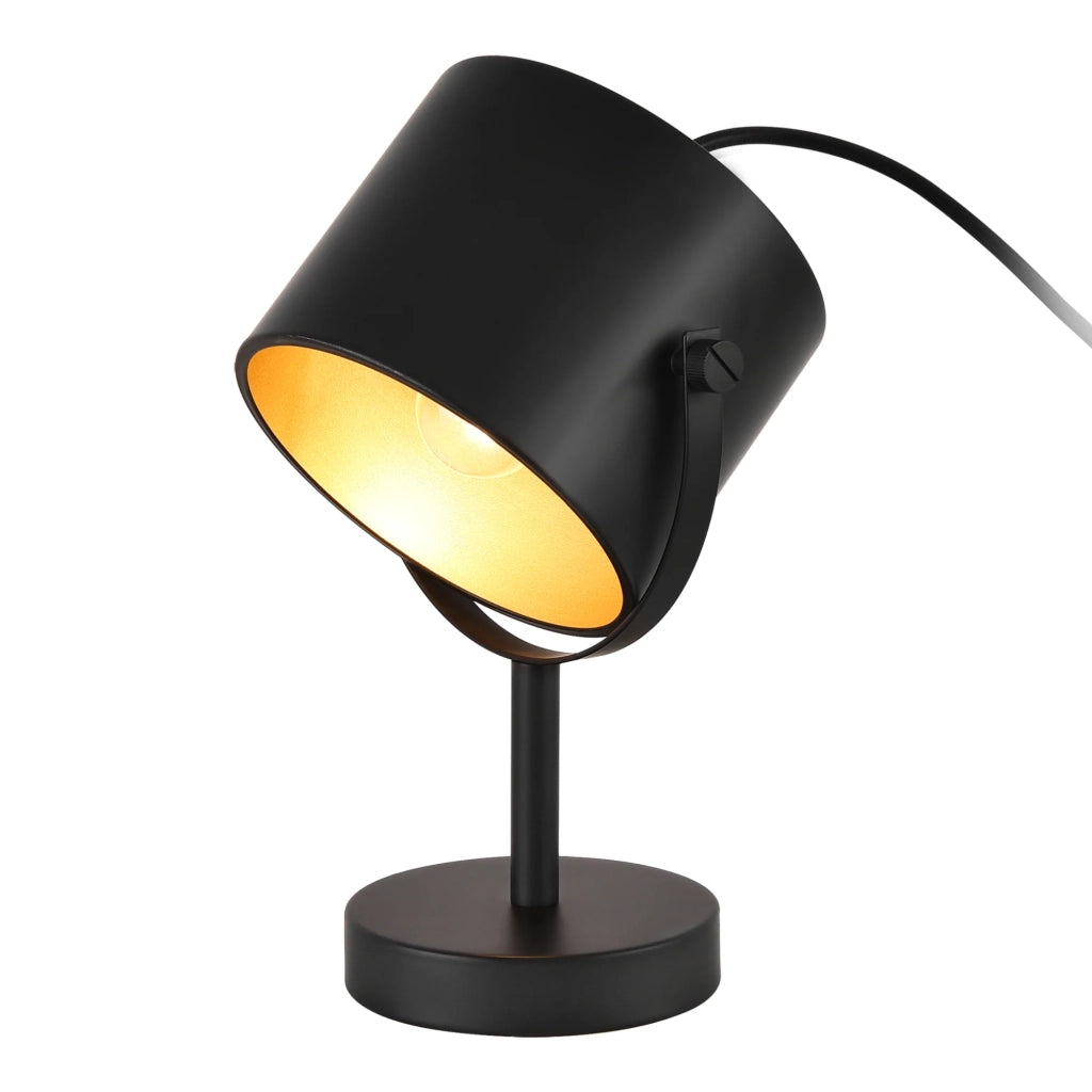 Lampada da scrivania in metallo nero altezza 25 cm 03_0009543