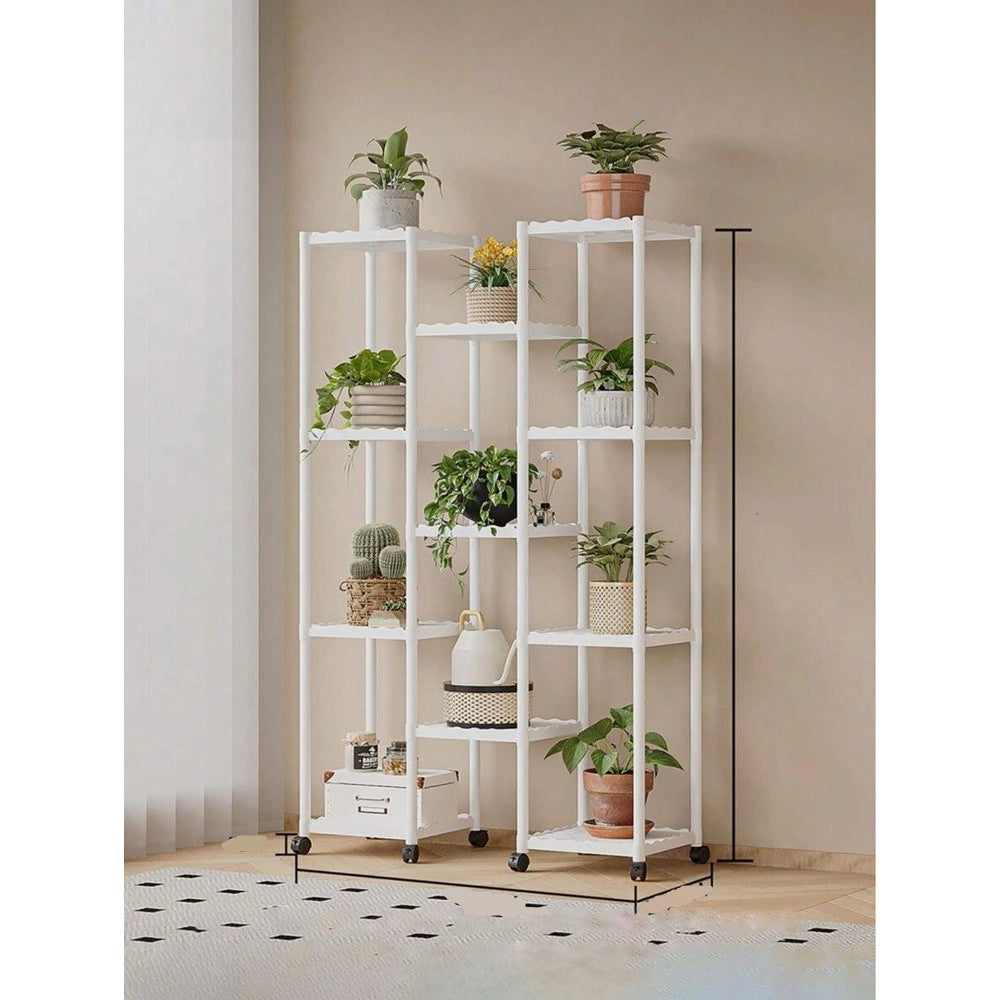 Trade Shop - Mobile Multistrato Per Terrazza Cortile Balcone Uso Interno Mensola Per Vasi Fiori Piante -